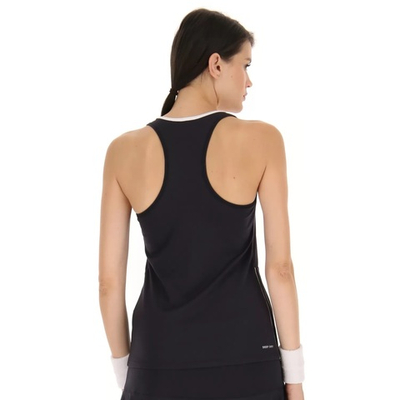 Женский топ теннисный Lotto Squadra W II Tank PL - all black