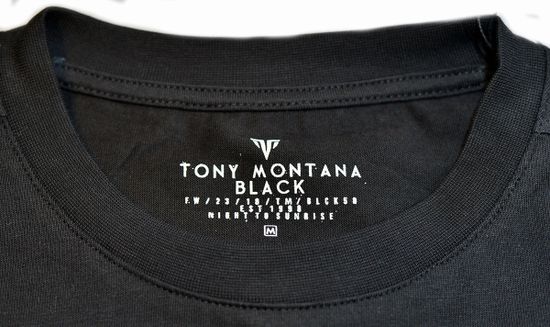 Футболка мужская TONY MONTANA "BLACK"