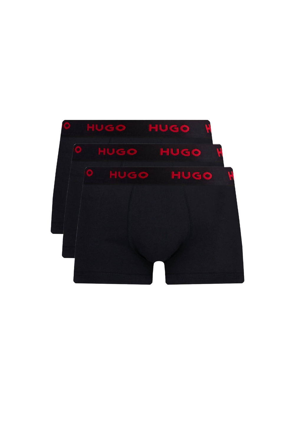 трусики-боксеры 3-pack Hugo Bodywear - черный(50469766)