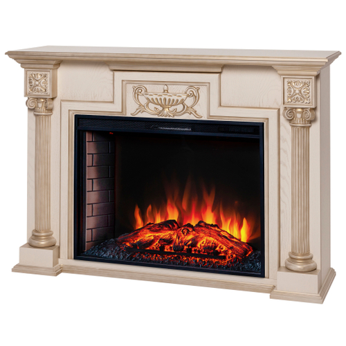 Каминокомплект Real Flame London 33 WT-659G с очагом Epsilon 33