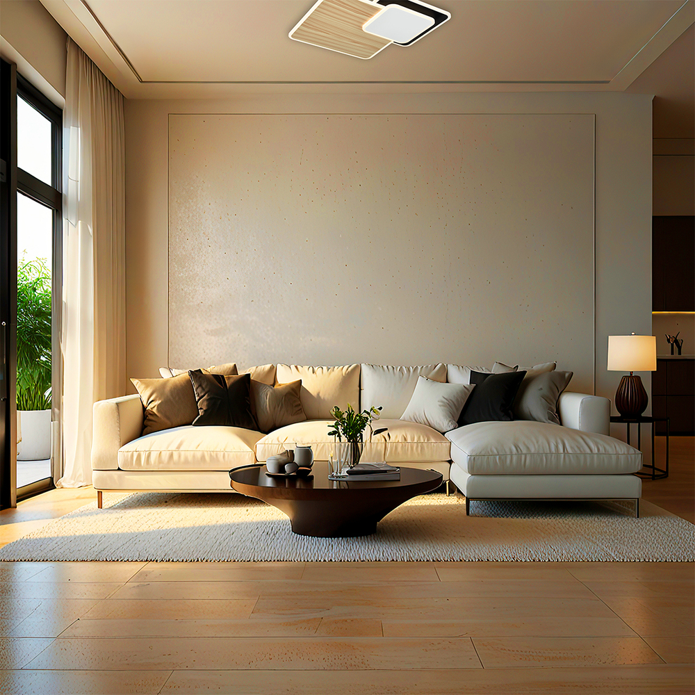 Потолочный светодиодный светильник Sonex 7737/60L MITRA LED SN 602 60Вт 3000-6500К 440x440 IP20 пульт ДУ PINE