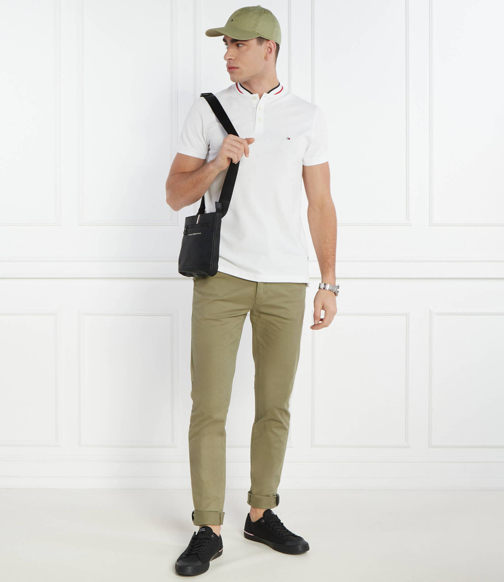 Поло Tommy Hilfiger - белый(MW0MW34752)