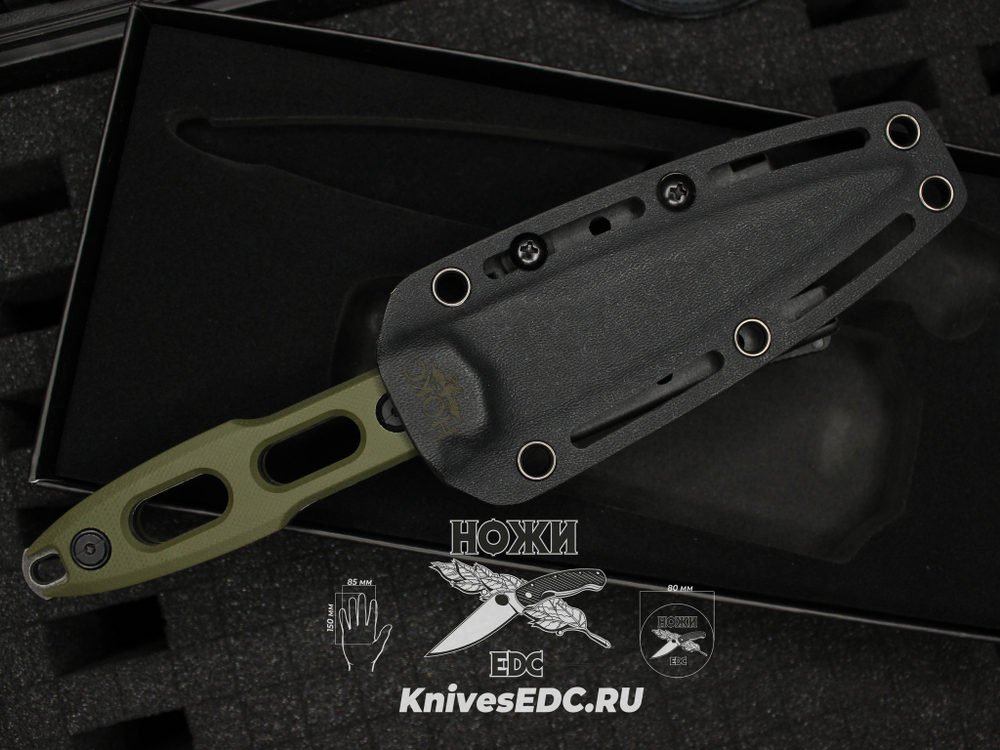 Нож тактический НОКС Кондор Т сталь Д2 Green (628-509435)