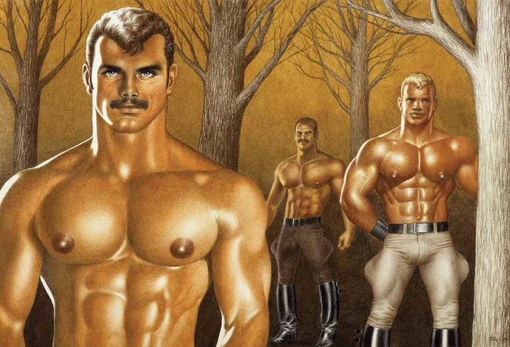 Tom of Finland (1920-1991) - эротическое искусство финского художника Тоуко Лааксонена. 18+