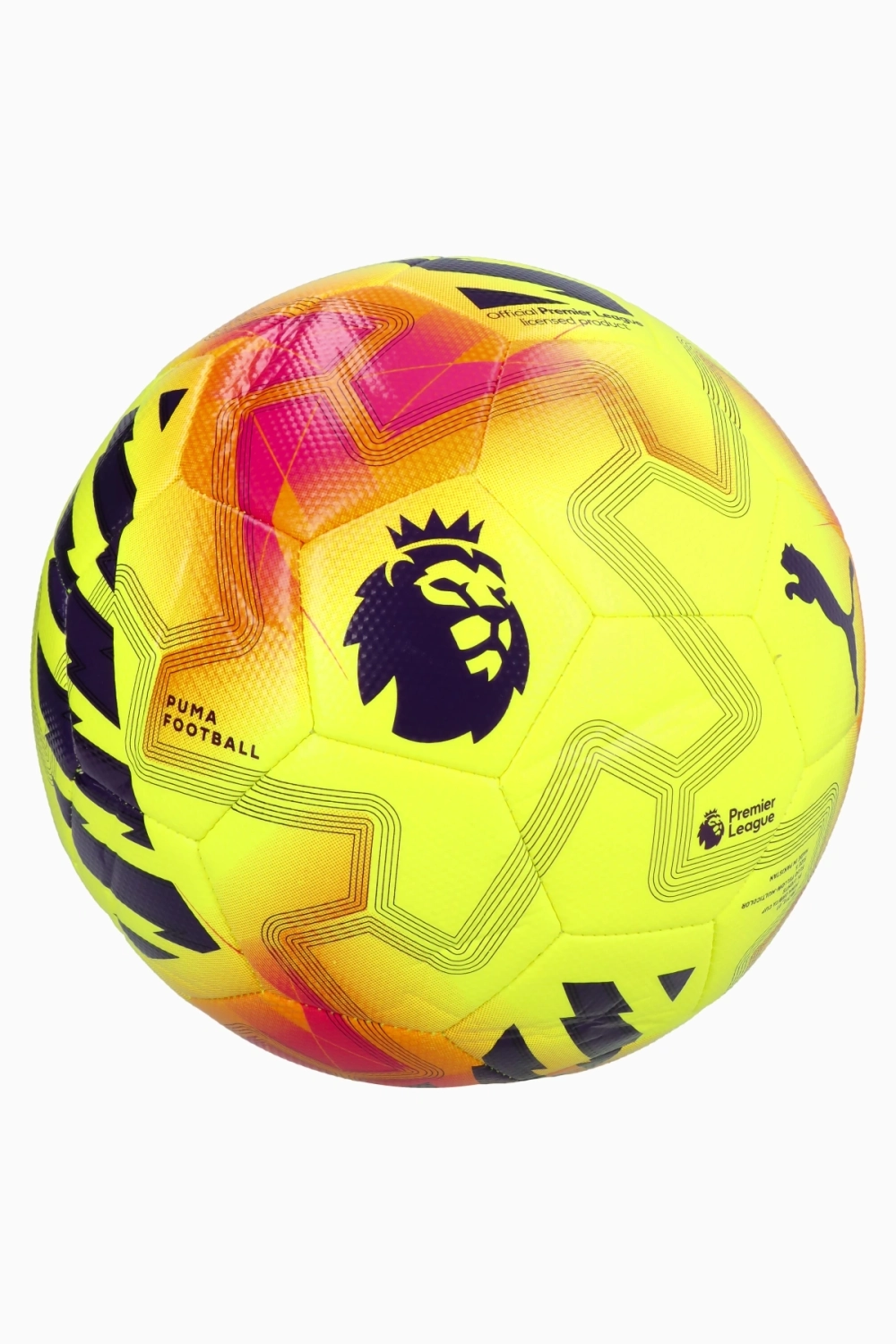 Футбольный мяч Puma Orbita Cup Lights Premier League размер 3 - желтый