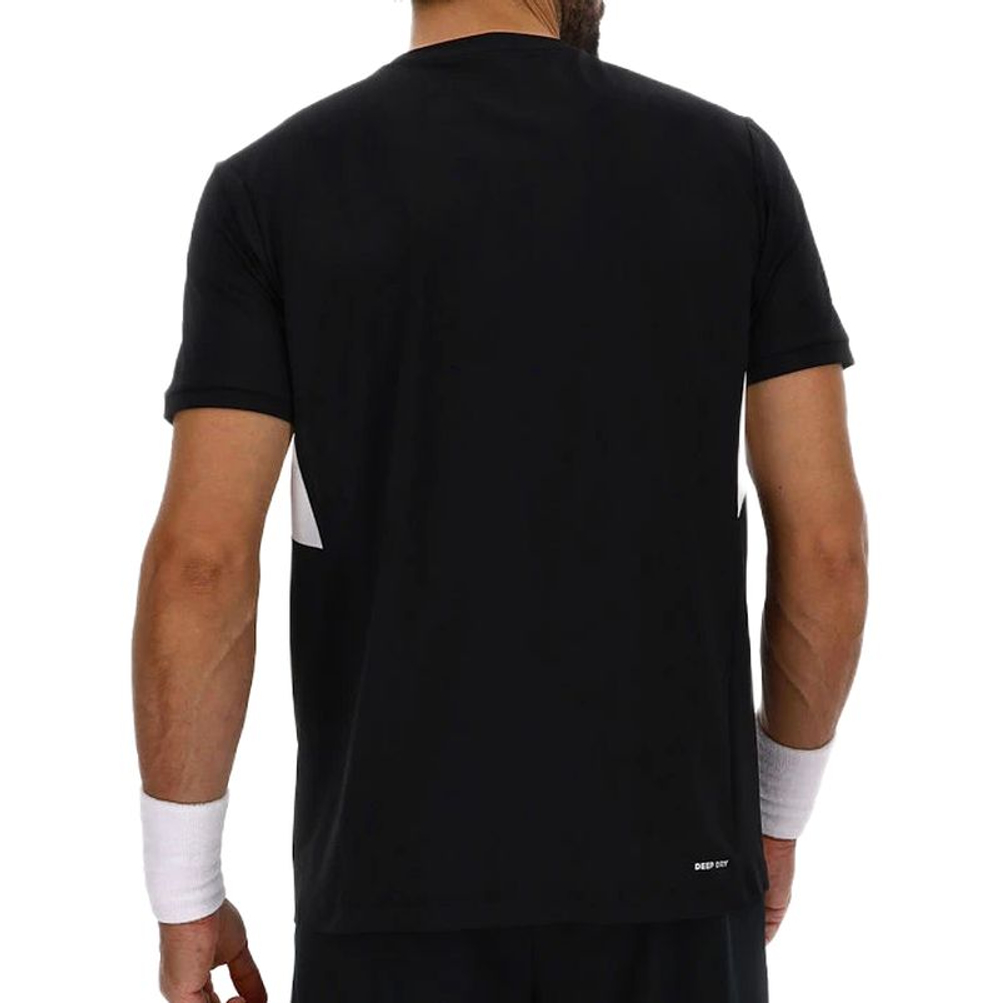 Теннисная футболка Lotto Squadra IV - all black