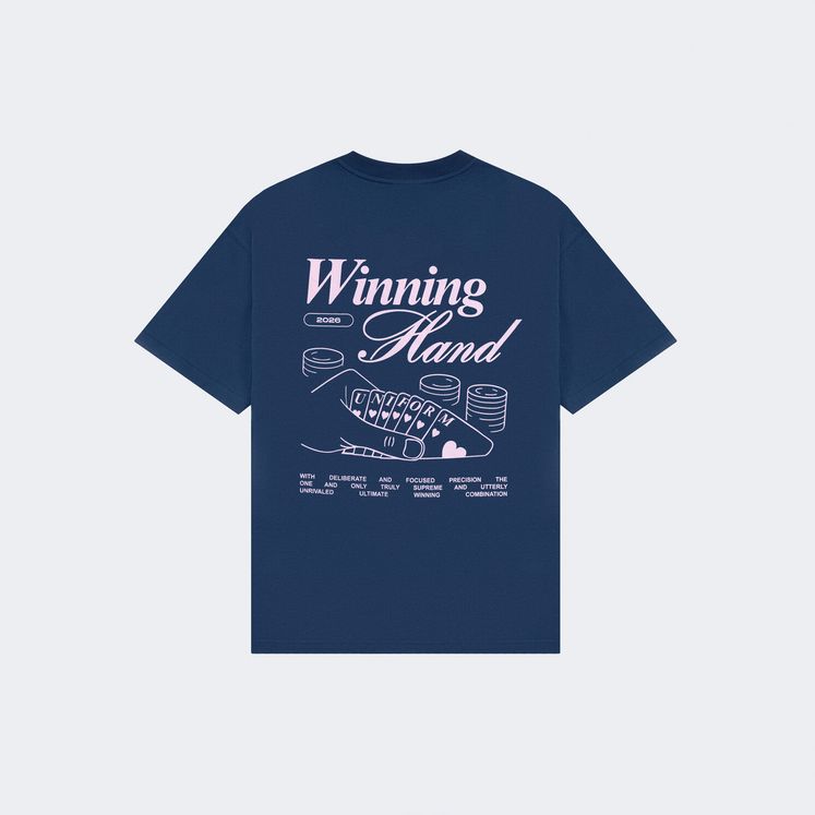Футболка UNIFORM All in Win Hand, синий
