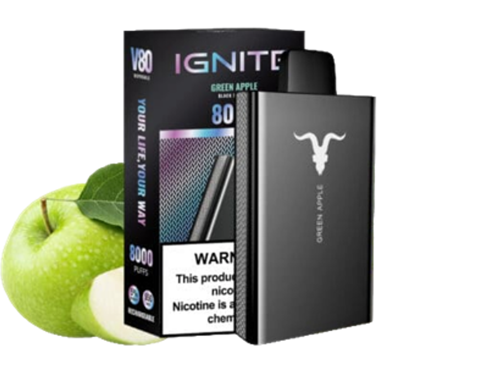 Ignite 8000 Green apple - зелёное яблоко купить в Москве с доставкой по России