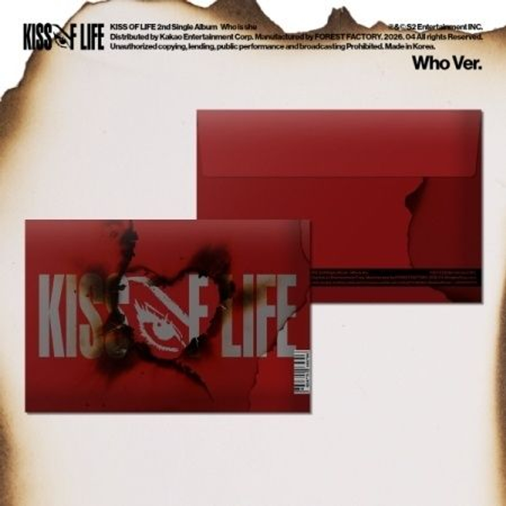 Альбом KISS OF LIFE - WHO IS SHE 2nd Single Album WHO Version