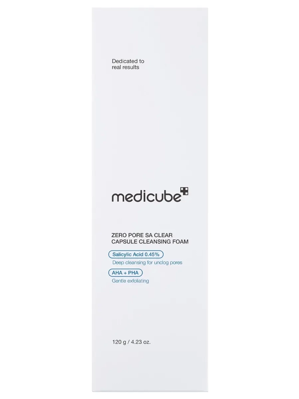 Medicube Капсульная пенка с экзосомами и кислотами для глубокого очищения пор Zero Pore Clearing Capsule Cleansing Foam 120 гр