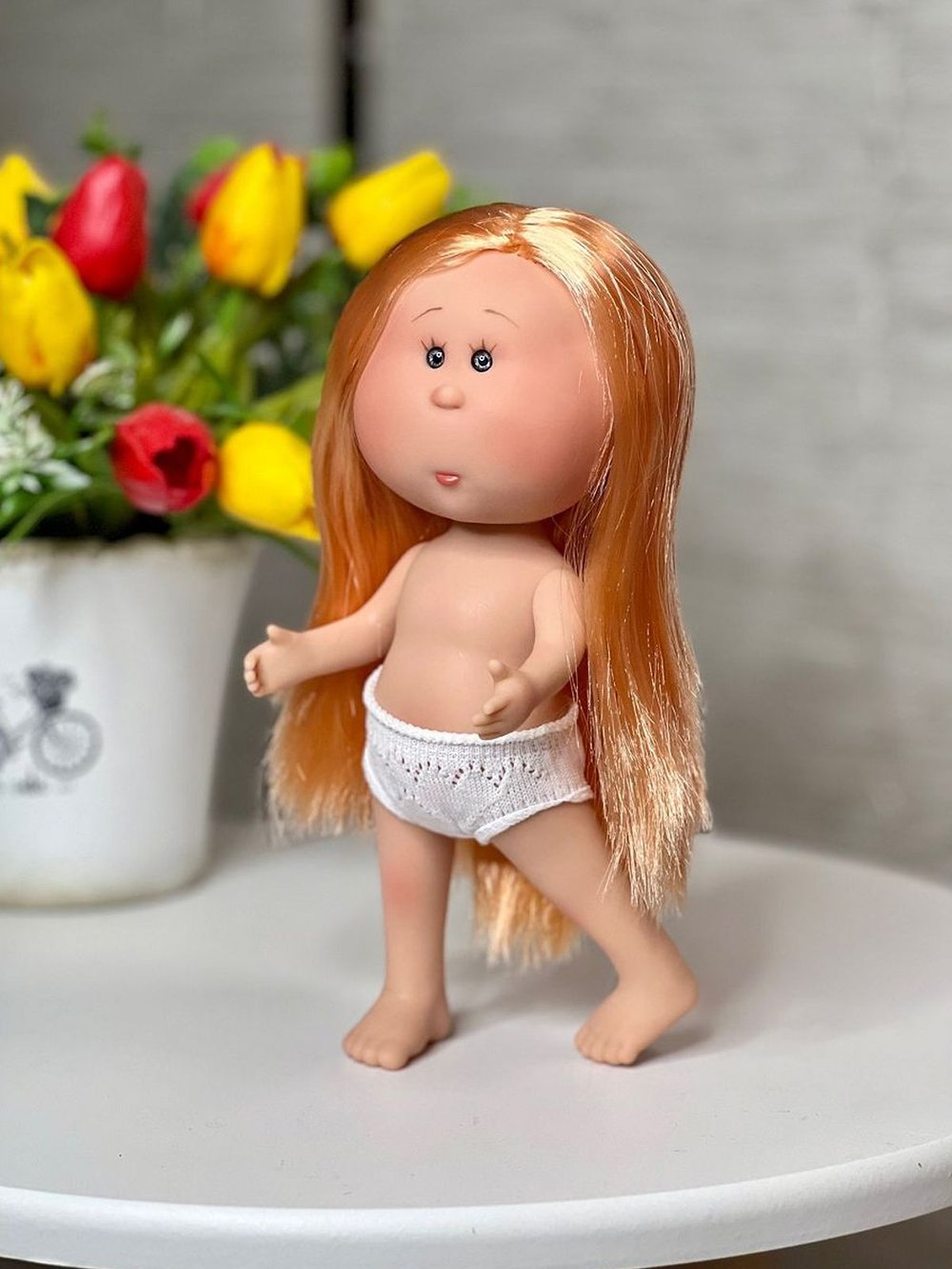 Кукла для девочки виниловая 23см Маленькая Мия без одежды (3199W23)