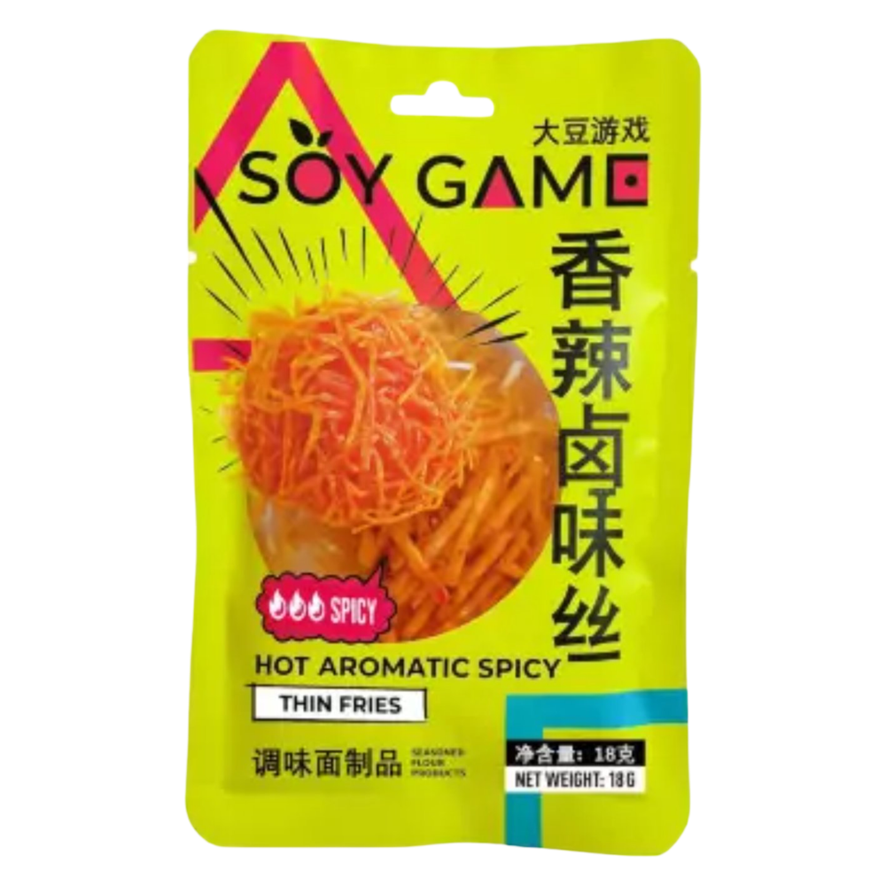 SOY GAME Латяо соломка пряная ароматная острая, блок 50 шт. (18г х 50 х 10)