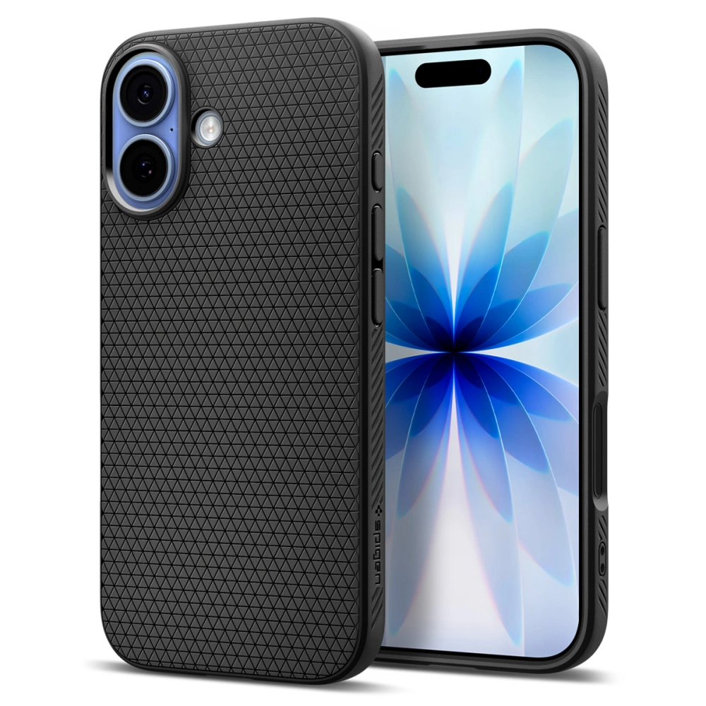 Чехол Spigen Liquid Air для iPhone 17 черный