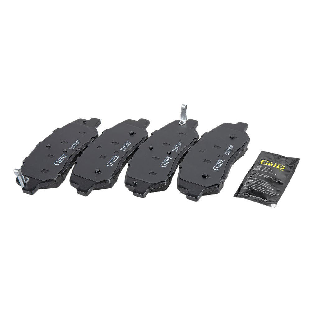 Колодки GANZ передние PRO-Line Ceramic HYUNDAI Santa Fe 06 / KIA Sorento 09 Арт.:GIJ09045C