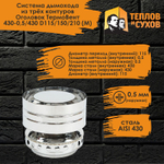 Оголовок ТермоВент 115/150/210 (М) ст.430-0,5/430 Теплов и Сухов