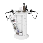 Парикмахерская тележка GiroCo Doble Plus, белый