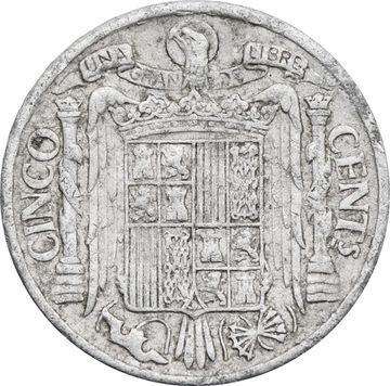 5 сентимо 1940-1953 Испания