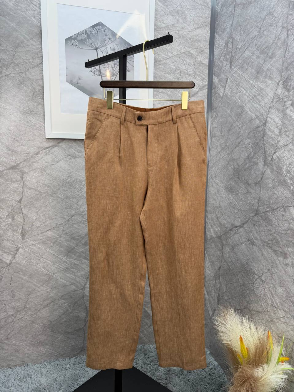 Льняной костюм Zegna