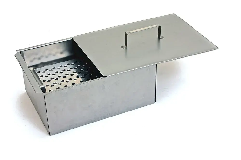 Коптильня двухъярусная 350/250/150 (нерж.ст,1,0мм) кн13 ТМ Kukmara