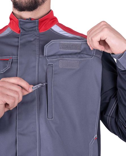 Куртка «Турбо SAFETY» мужская серая