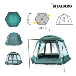 Шатер Talberg Arbour Auto зеленый [TLT-059]