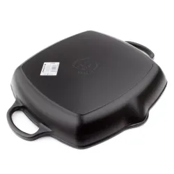 Чугунная сковорода-гриль Le Creuset, 30 см, Черная