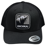 Бейсболка Narval Dichka! Roar Black&Grey с сеткой 6P -