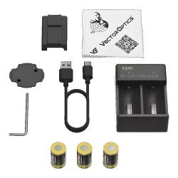Тепловизионный коллиматор Vector Optics Owlset HEIM ES X-NANO STD Mini (VEOT-RS08) - комплектация, аксессуары и зарядное у...