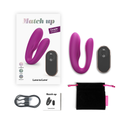 Вибратор в пару Love to Love MATCH UP - SWEET ORCHID