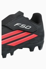 Бутсы adidas F50 Club Vel FG/MG Junior - черный