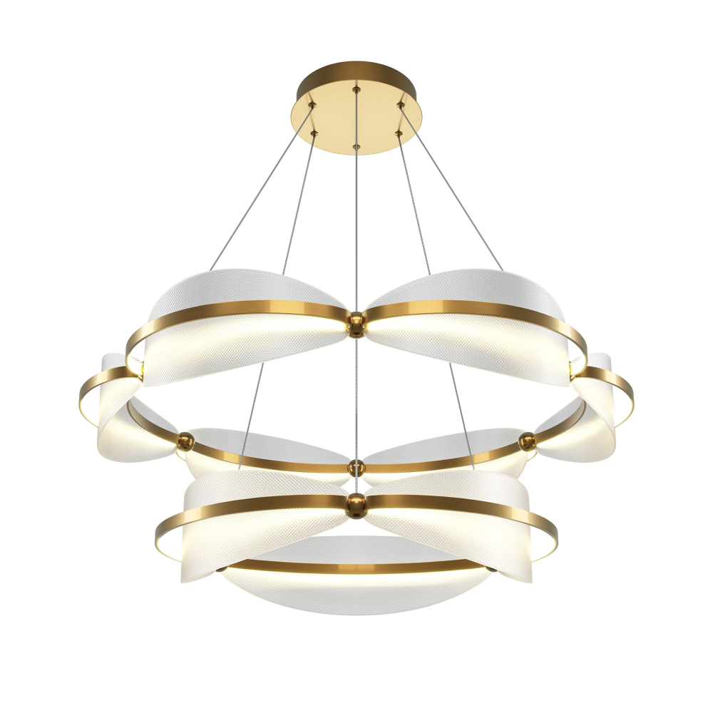 Подвесная светодиодная люстра Maytoni Breeze MOD281PL-L80BS3K