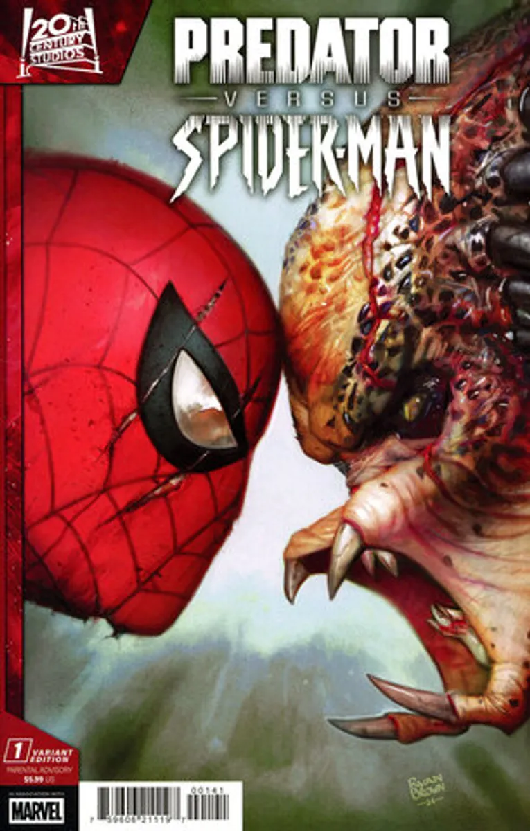 Predator vs Spider-Man #1 (Cover C)