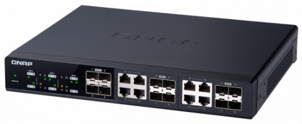Коммутатор управляемый QNAP QSW-M1208-8C