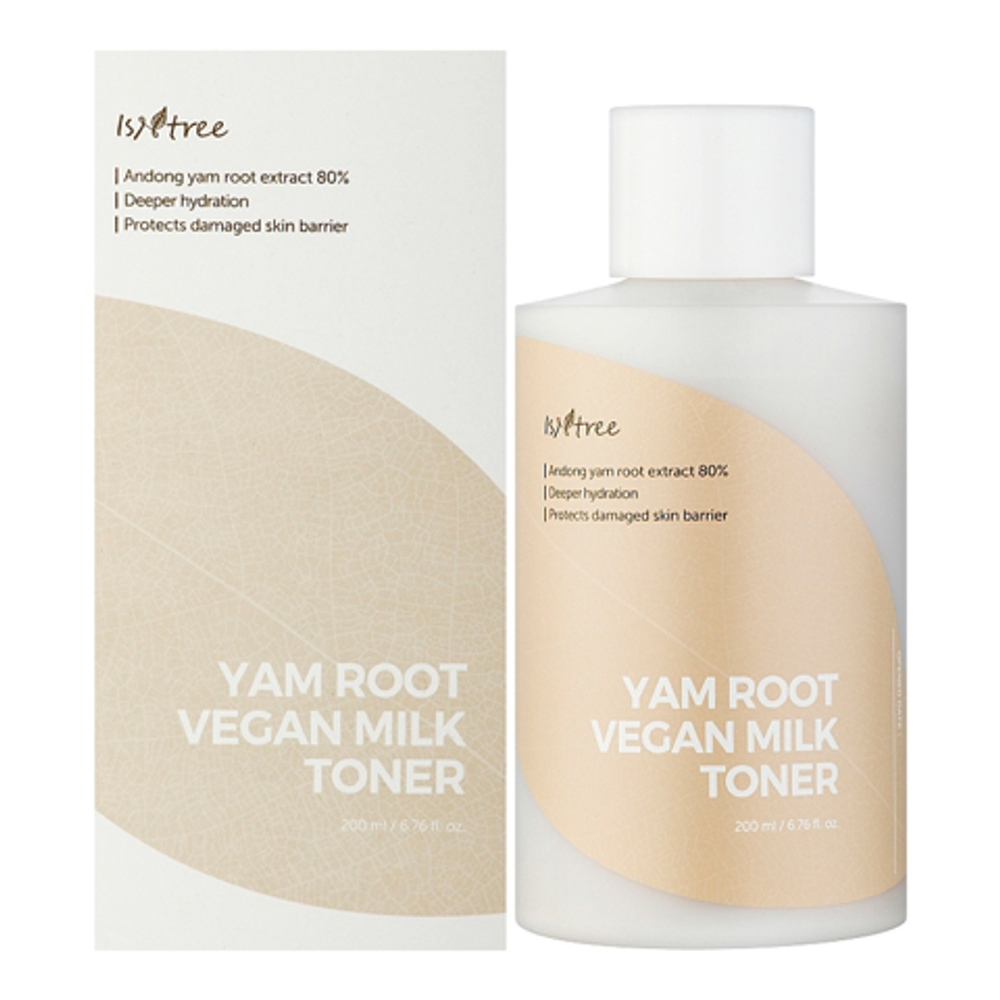 ISNTREE YAM ROOT VEGAN MILK TONER Питательный тонер с экстрактом корня ямса 200ml