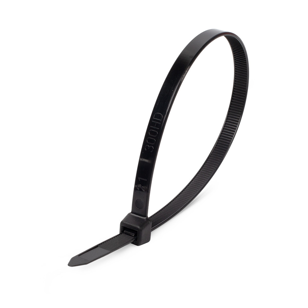 Стяжки нейлоновые КСС 8*500 (ч) (100шт.) (Fortisflex)