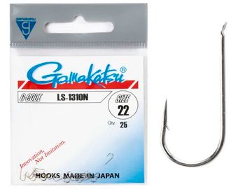 Крючки Gamakatsu LS-1310N HOOKS NICKEL разм. 22 25шт.