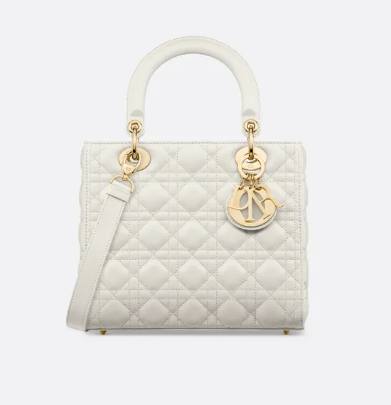 Сумка Dior Lady Dior, белый