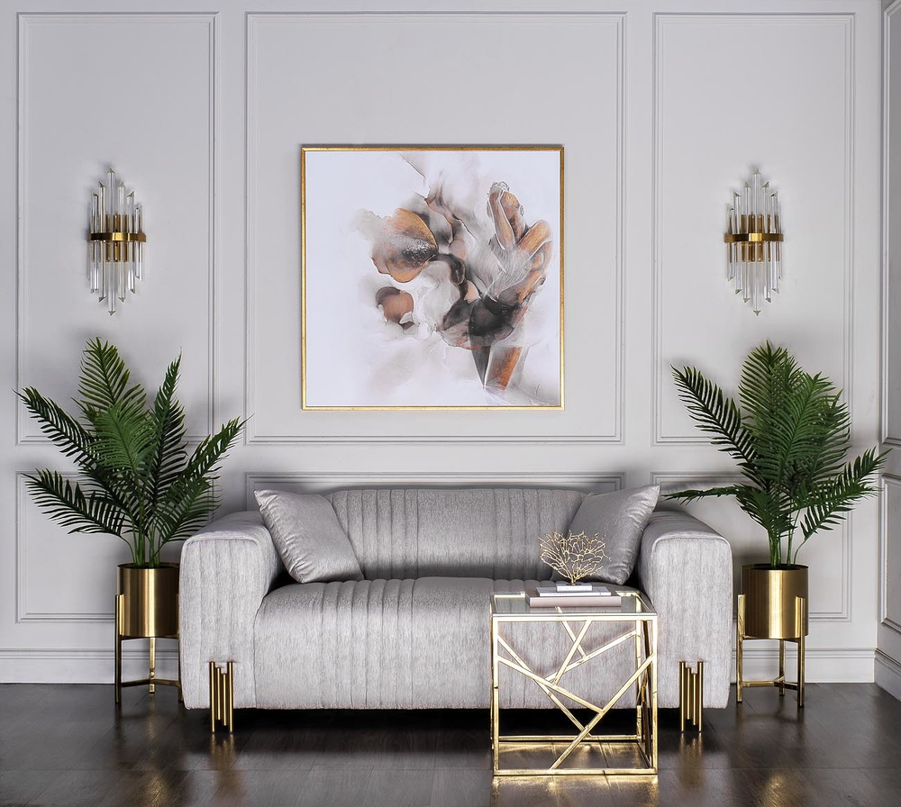 Xолст Песня поющего цветка Garda Decor 54STR-AQUARELLE6