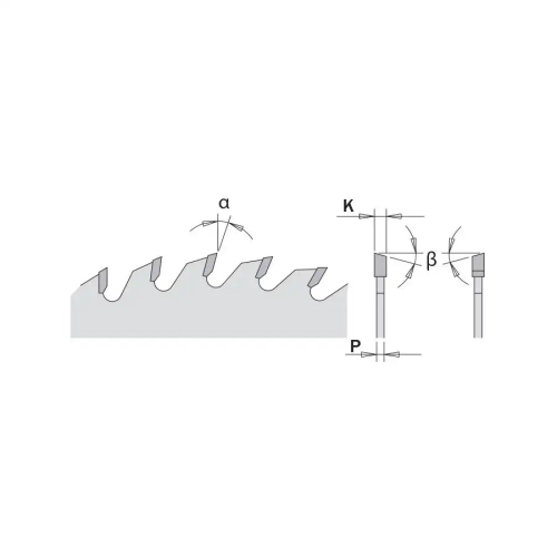Диск пильный 160x20x2,2/1,6 5° 15° ATB Z=48 CMT 285.160.48H
