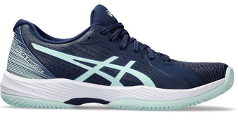Женские Кроссовки теннисные Asics Solution Swift FF Clay - небесный