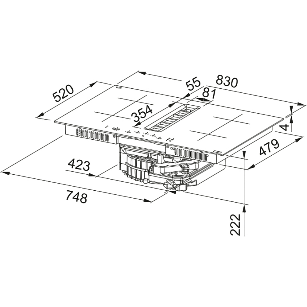 Franke FMA 8372 4RC HI (340.0731.878)