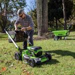 Аккумуляторная самоходная газонокосилка Greenworks GD60LM51SPK5, 60v, 51 см, АКБ 5 А·ч и ЗУ