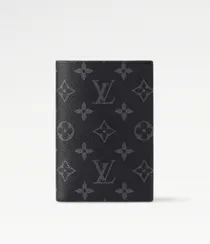 Обложка для паспорта Louis Vuitton Monogram Eclipse