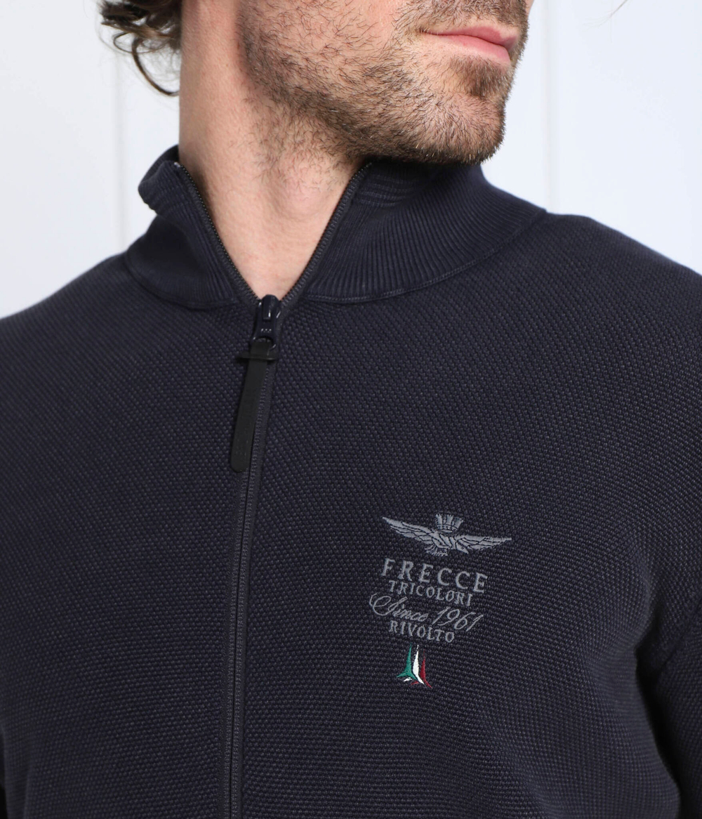 Свитер Aeronautica Militare - темно-синий(MA1393L463)