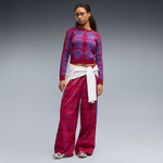 Женский кардиган T7 Tartan из ткани темного цвета - PUMA