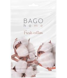Свежий хлопок, саше ароматическое, Bago home