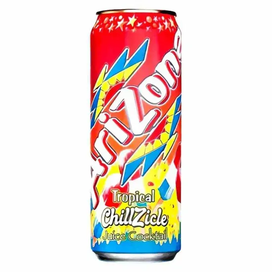 Напиток чайный Arizona Tropical ChillZicle Juice Cocktail (Тропический фруктовый коктейль), 650мл