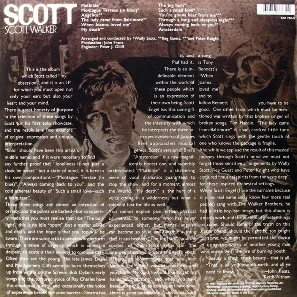 Scott Walker / Scott (LP)
