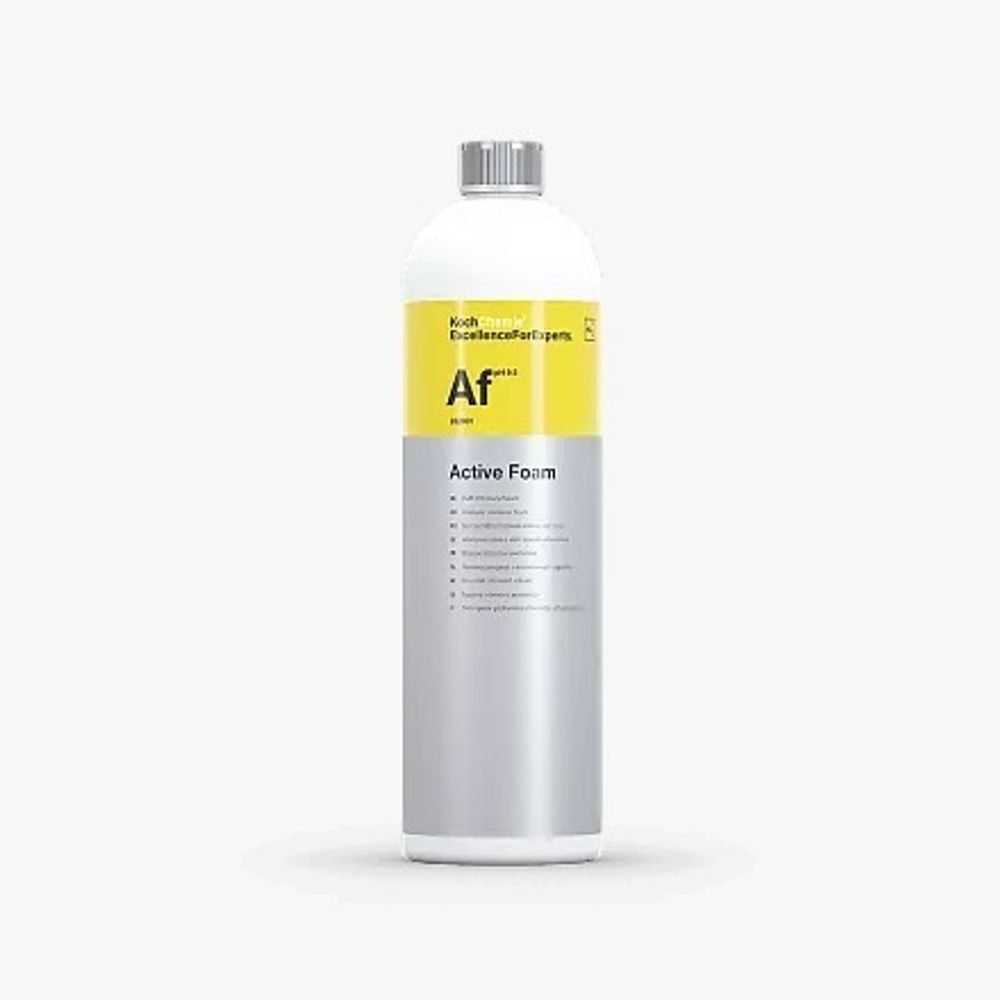 KOCH ACTIVE-FOAM - Высококонцентрированная ароматная пена с запахом сандалового дерева для мойки автомобиля на портальных, туннельных, ручных мойках и мойках самообслуживания, (1 кг).