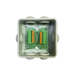 Разветвитель интерфейса RS-485 ПР-10 IP55 (исполнение 2х10, на дин-рейку) DS1-R-0210.1